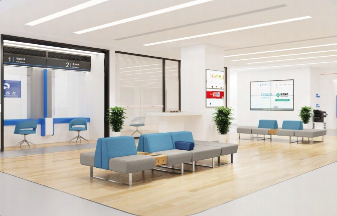 Modern ergonomic office furniture showroom highlighting 2026 design trends