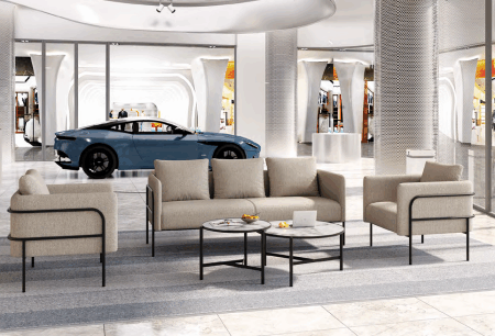A large scale corporate project featuring bulk ergonomic chairs and desks