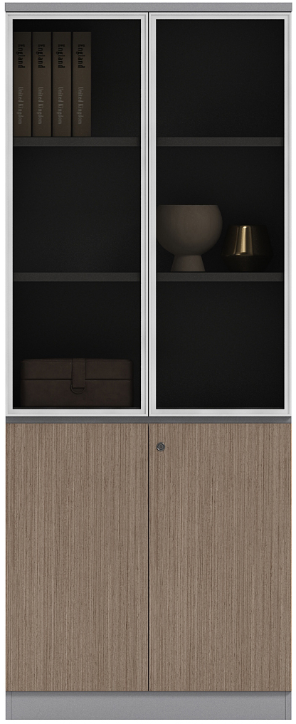 Professional office planner reviewing furniture specifications