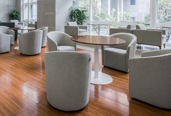 Modern 2026 office layout featuring ergonomic workstations and collaborative zones