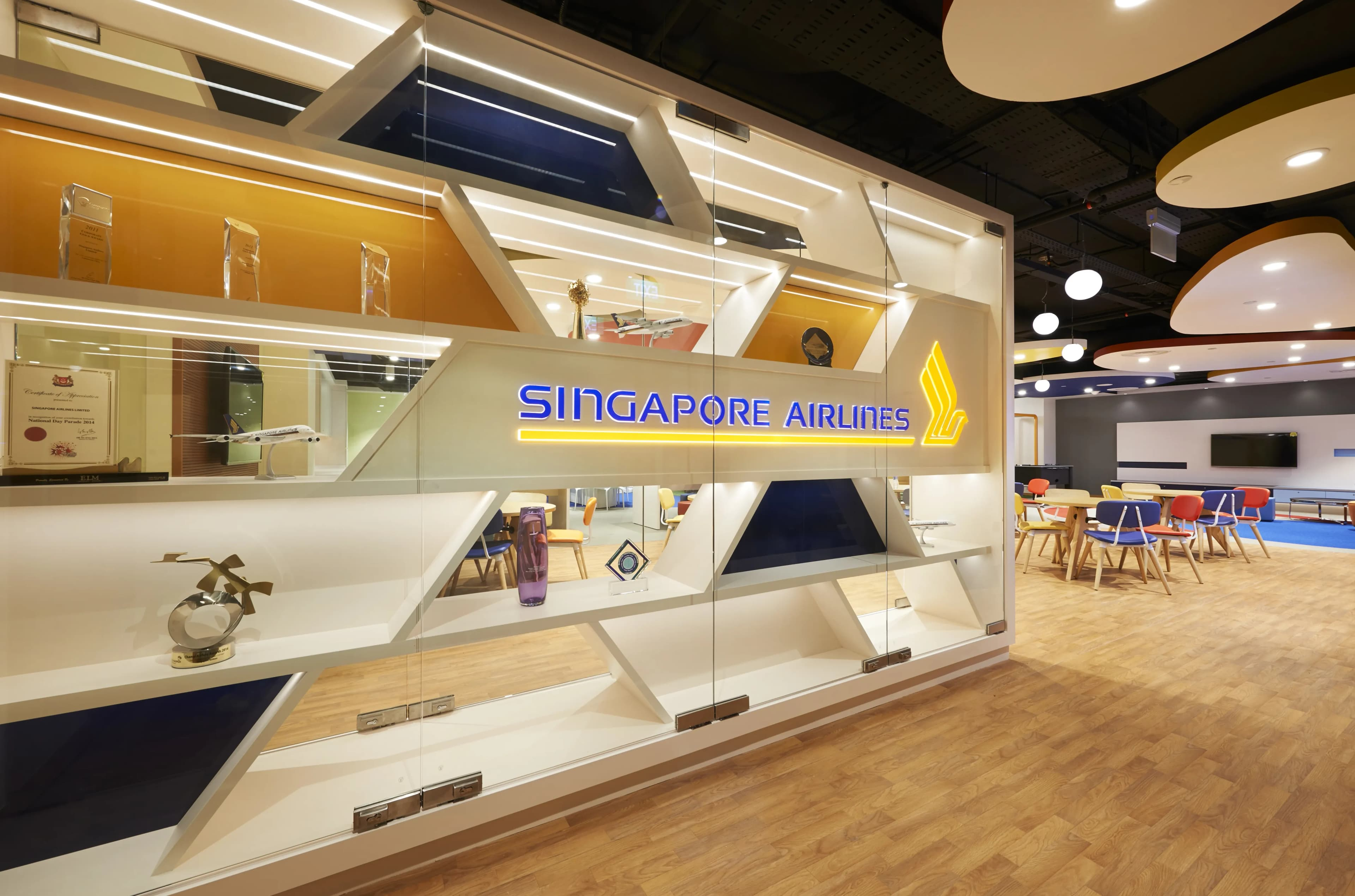 Singapore Airlines Staff Lounge