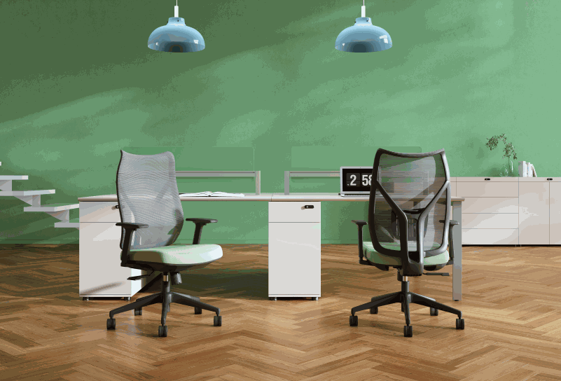 High-back chair