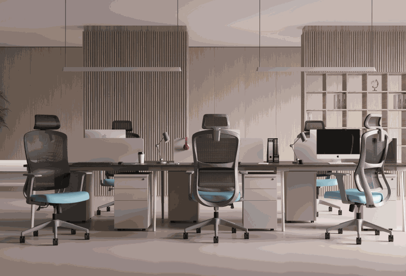 High-back chair
