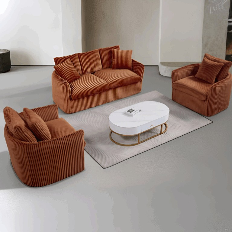Professional designer reviewing office furniture floor plans