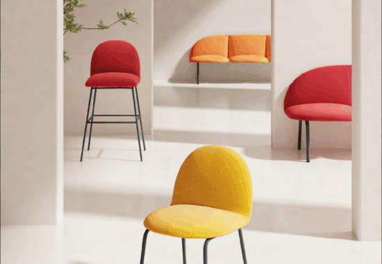 Modern ergonomic classroom desks in a bright 2026 learning environment