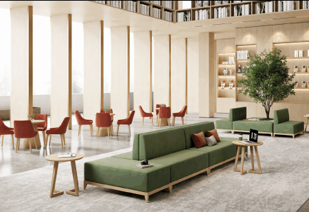 Comparison of different office booth models for corporate environments
