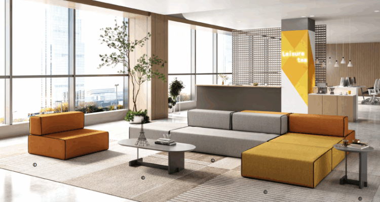 Comparison of different wholesale ergonomic chairs in a showroom setting