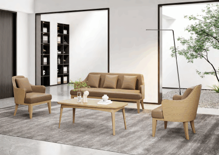 Modern office interior featuring sleek soundproof modular pods for private meetings.