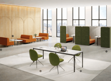 Customized school furniture with school colors and logos