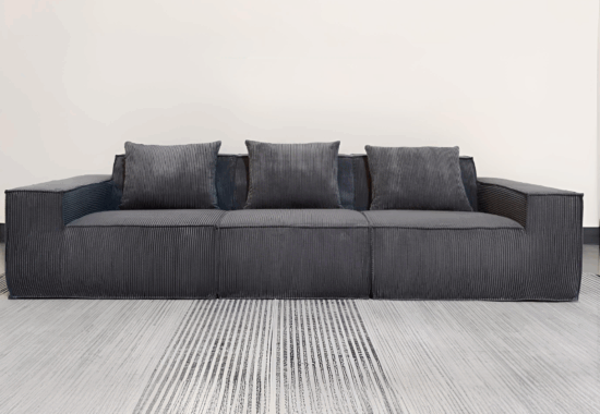 Close up of high quality commercial grade furniture finishes.